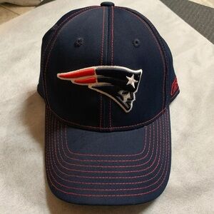 NFL Patriots Navy and Red Cap OS